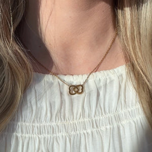 Forever Rose Box + Engraved Heart Necklace