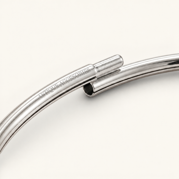 Halo Anklet silver detail