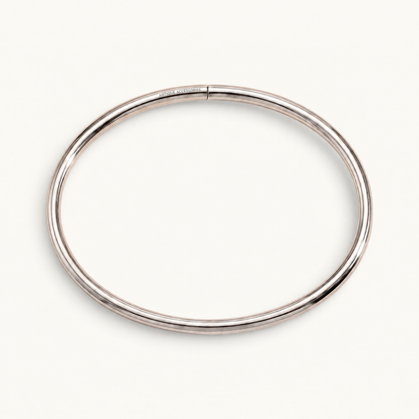 Halo Anklet in silver