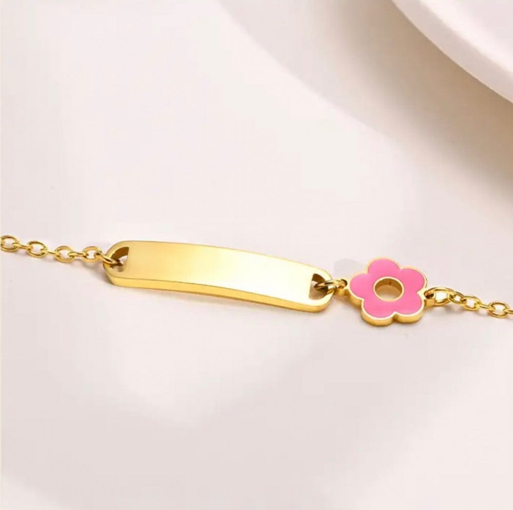 Antique Accessories Child Charm Name Bracelet