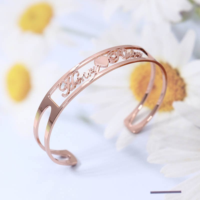 Antique Accessories Custom Heart Bracelet