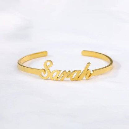 Antique Accessories PERSONALIZED SINGLE NAME BANGLE