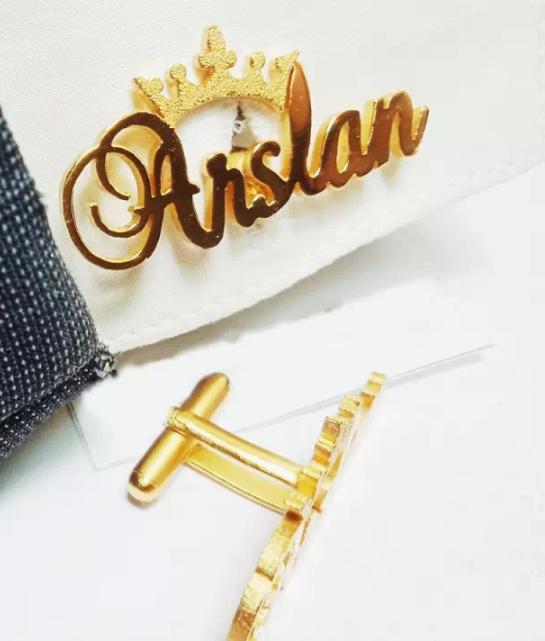 Antique Accessories PERSONALIZED WEDDING CUFFLINKS