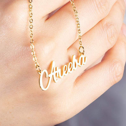 AntiqueAccesories Sale Custom Name Necklace