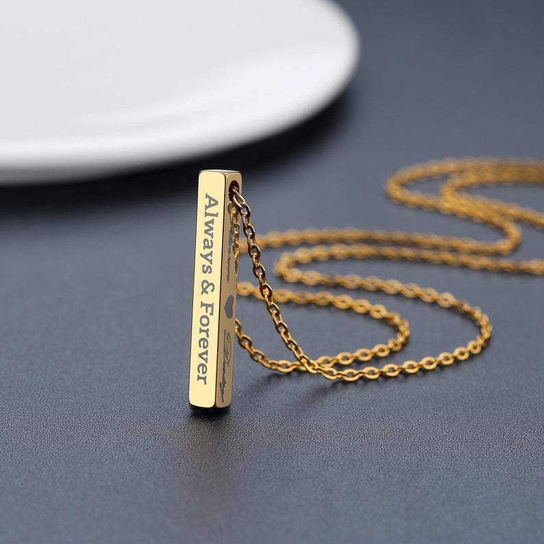 Baebie Gold Personalized Name Necklace
