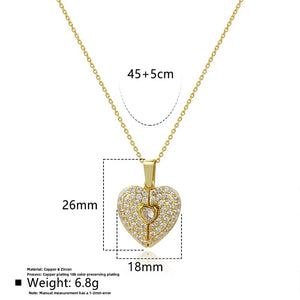 Beautiful Engraved Name Angel Wing Heart Necklace